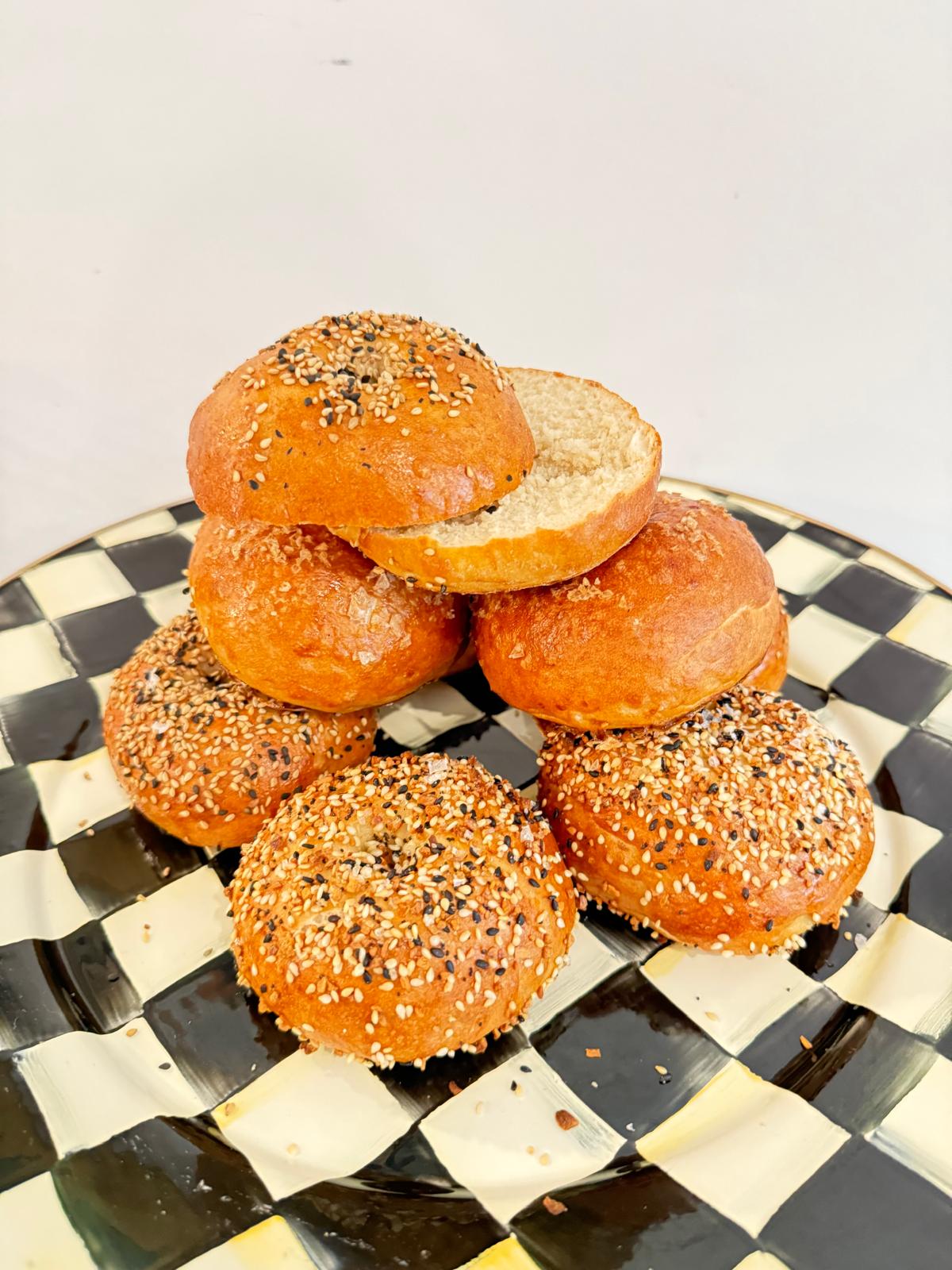 Sourdough Bagels